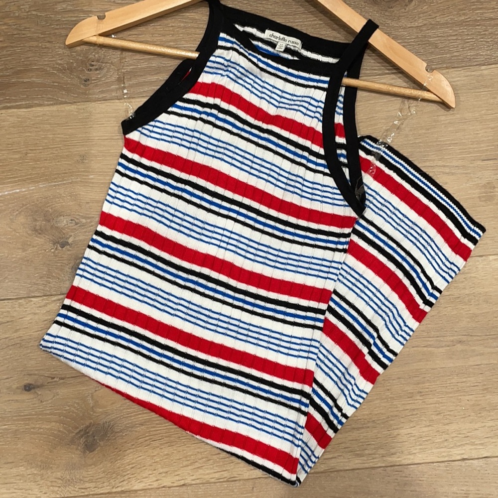 Striped knit dress - Size M